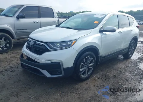 2022 Honda Cr-V Ex z USA, uszkodzony, nr VIN 7FARW2H51NE040148